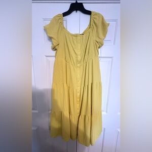 Lane Bryant Sunny Yellow Dress